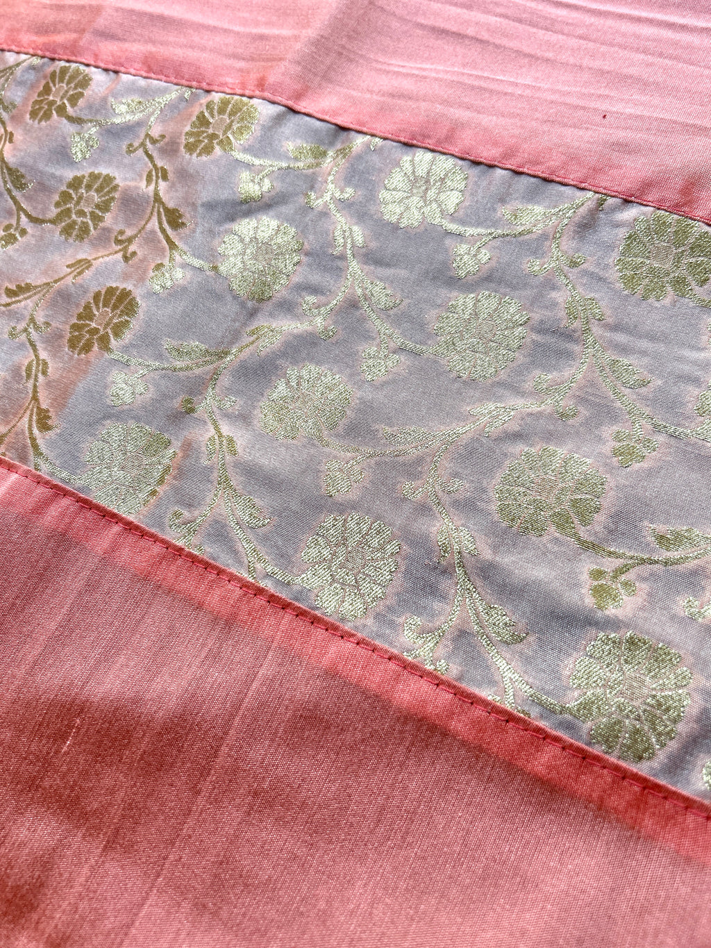 Festive Cushion Cover - Peach