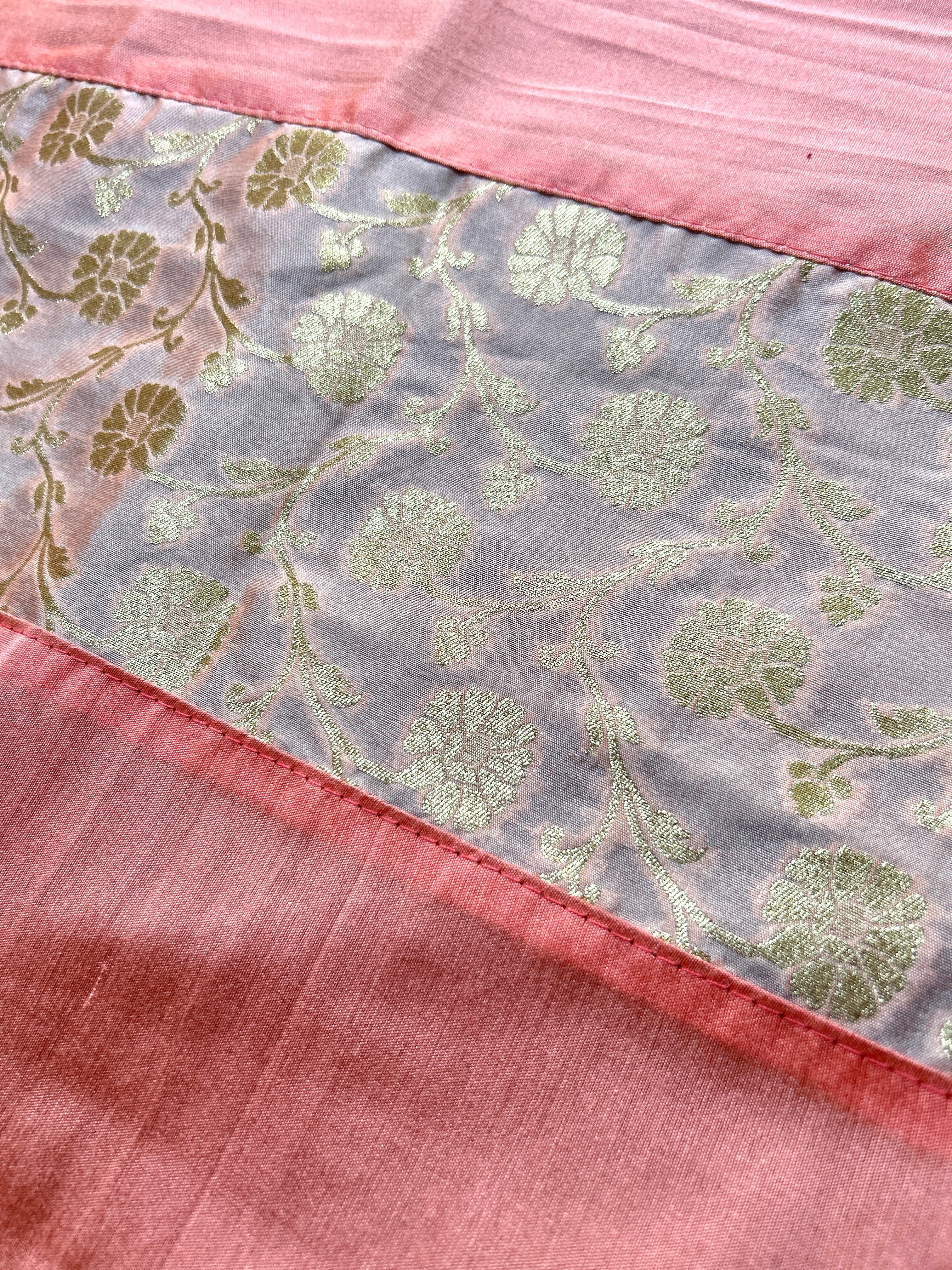 Festive Cushion Cover - Peach