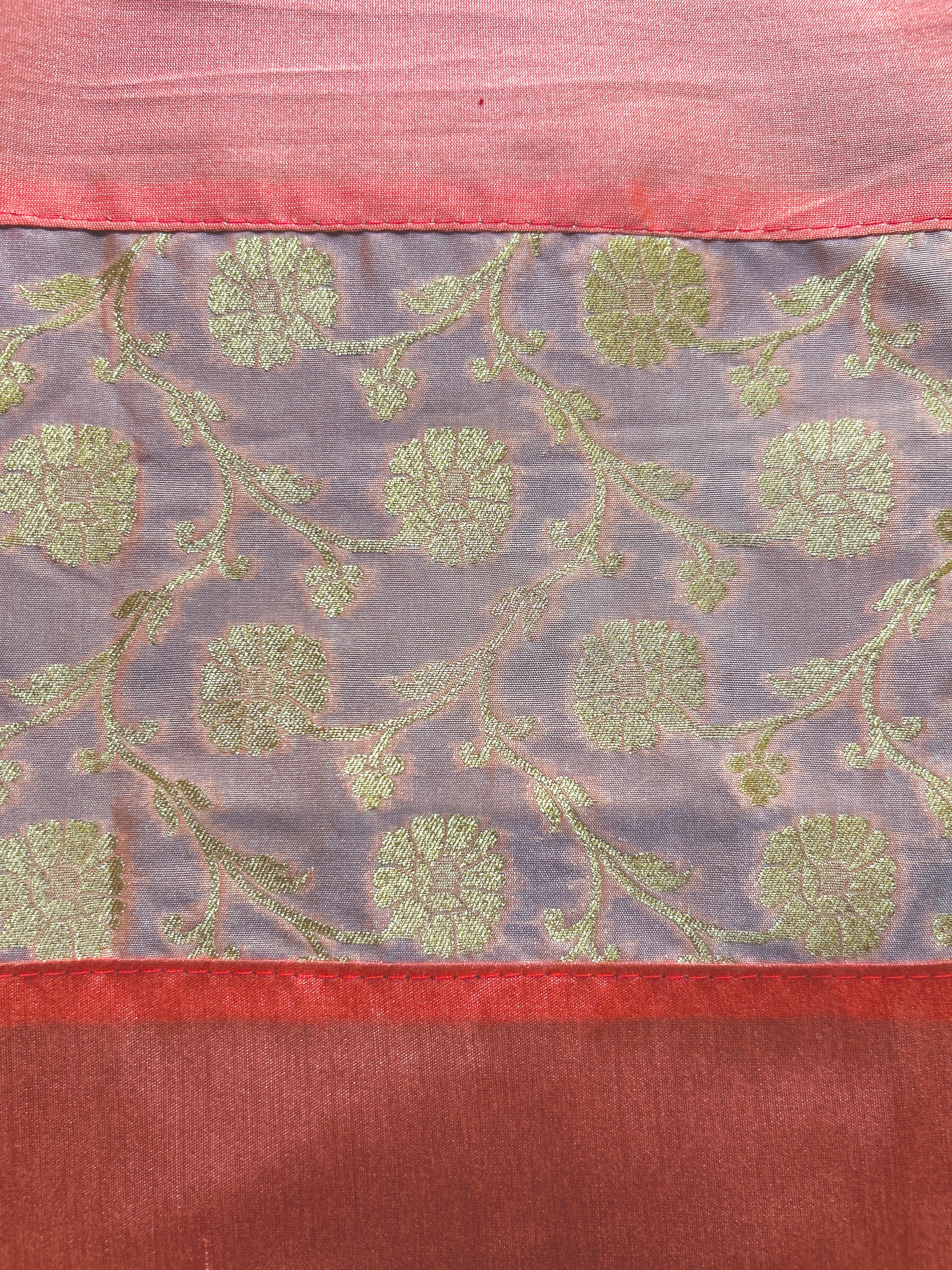 Festive Cushion Cover - Peach