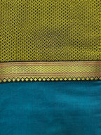 Khun Cushion Cover - Blue + Yellow Khun