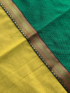 Khun Cushion Cover - Green & Yellow