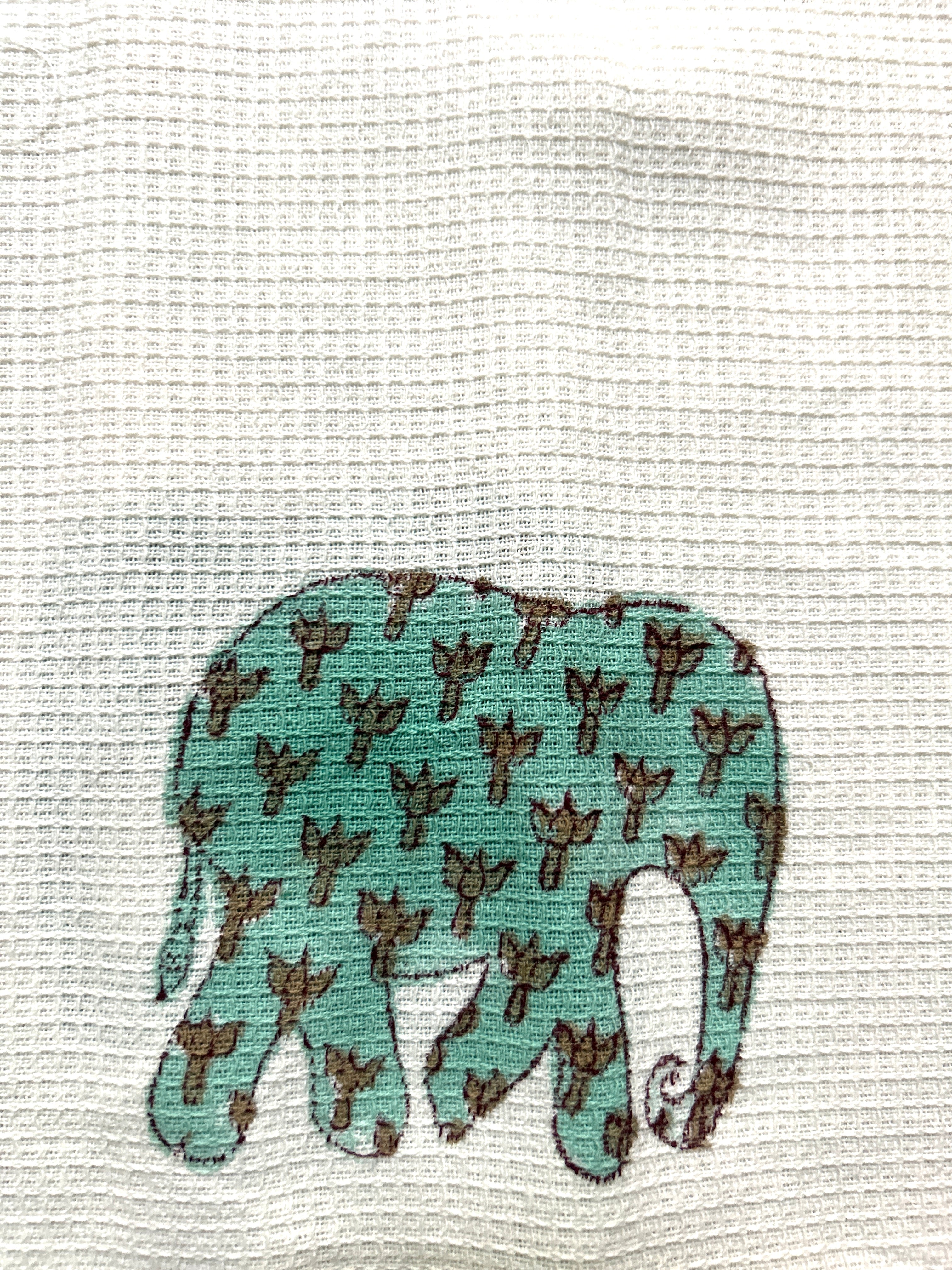 Waffle Bath Towel & Hand Towel Set