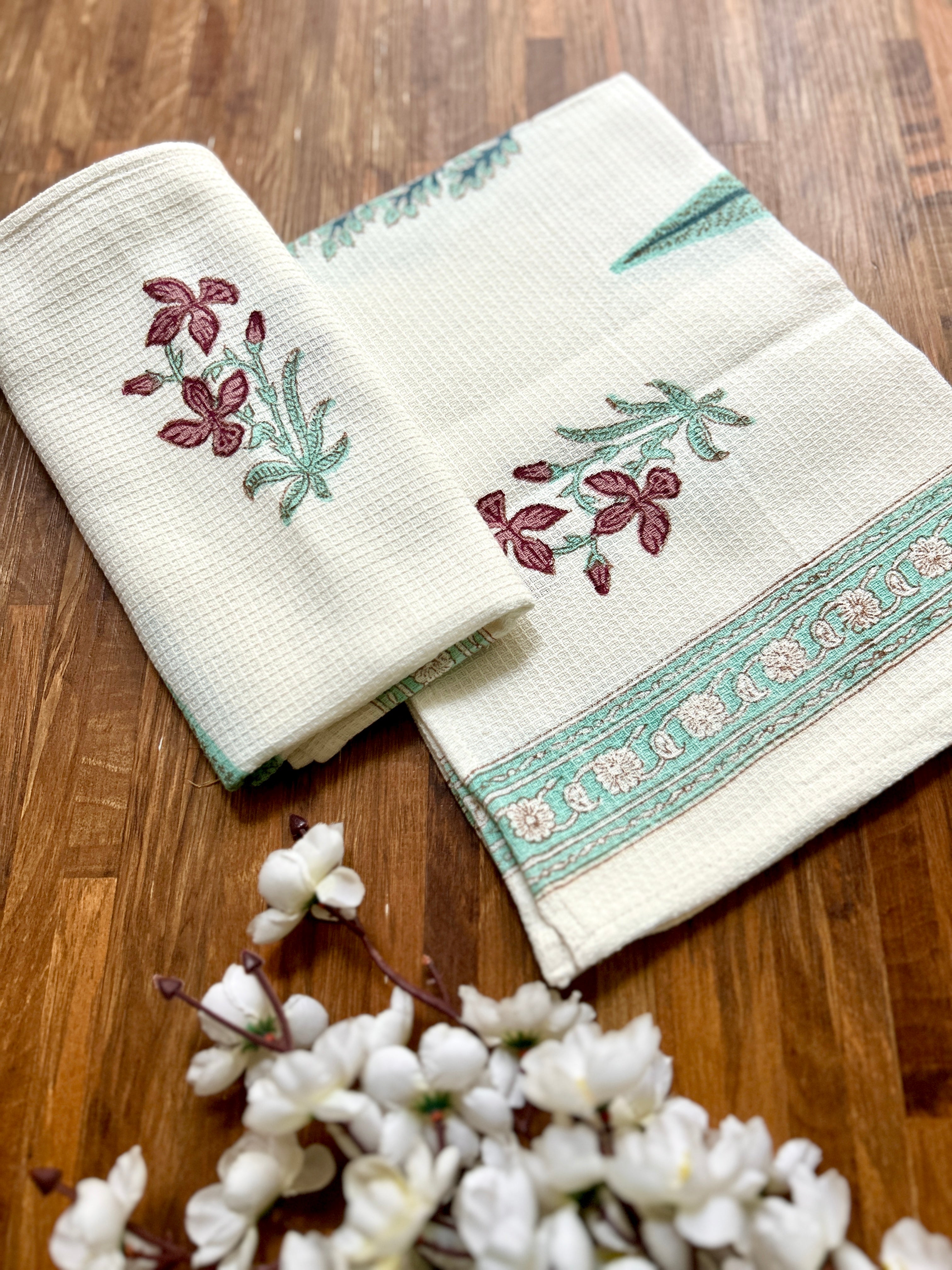 Waffle Hand Napkin Set