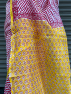 Chanderi Silk saree - Red