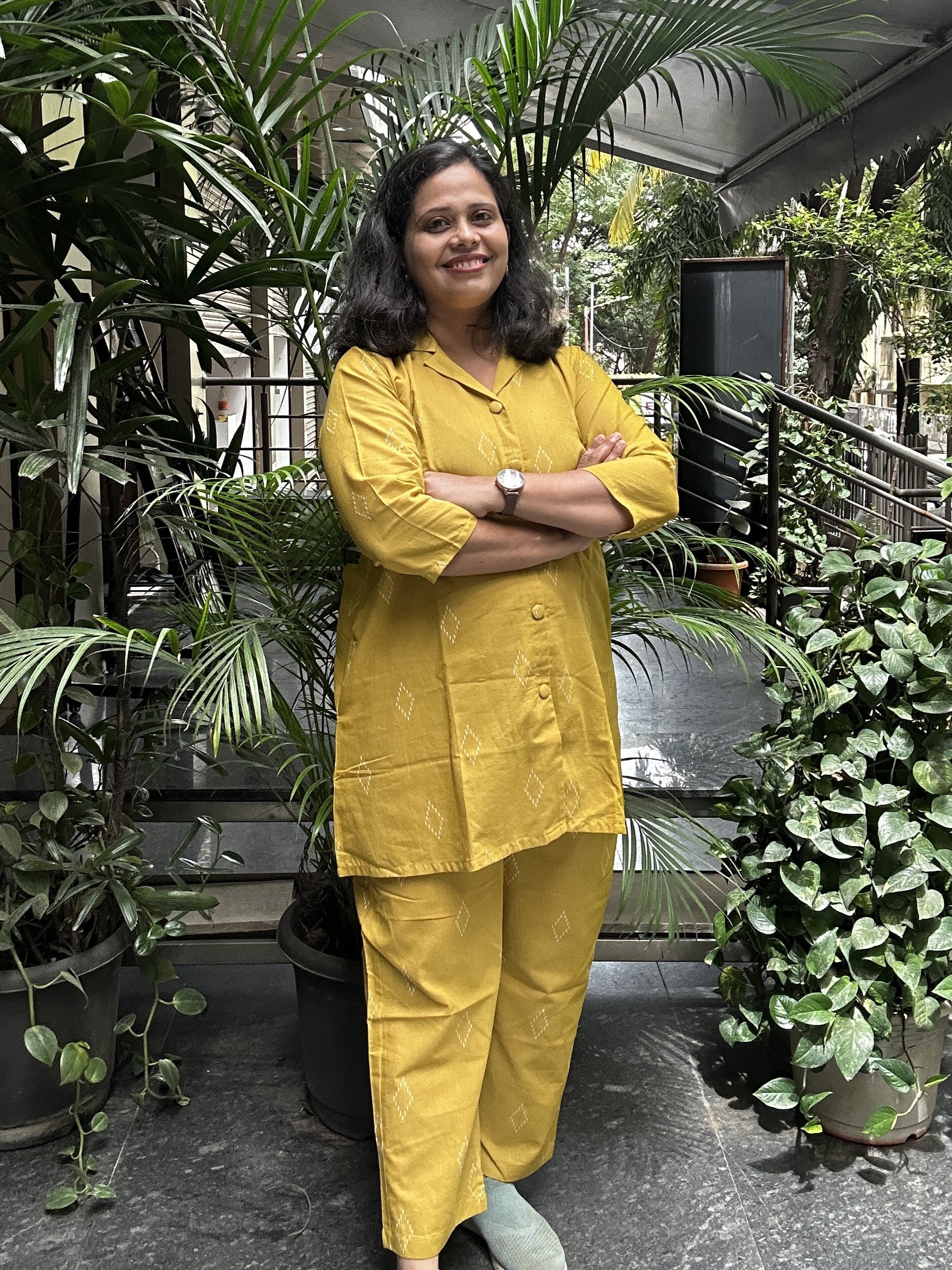 Woman's Co-Ord Set - Mustard