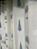 Heritage Curtain - Blue