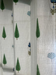 Heritage Curtain - Teal