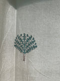 Heritage Curtain - Teal