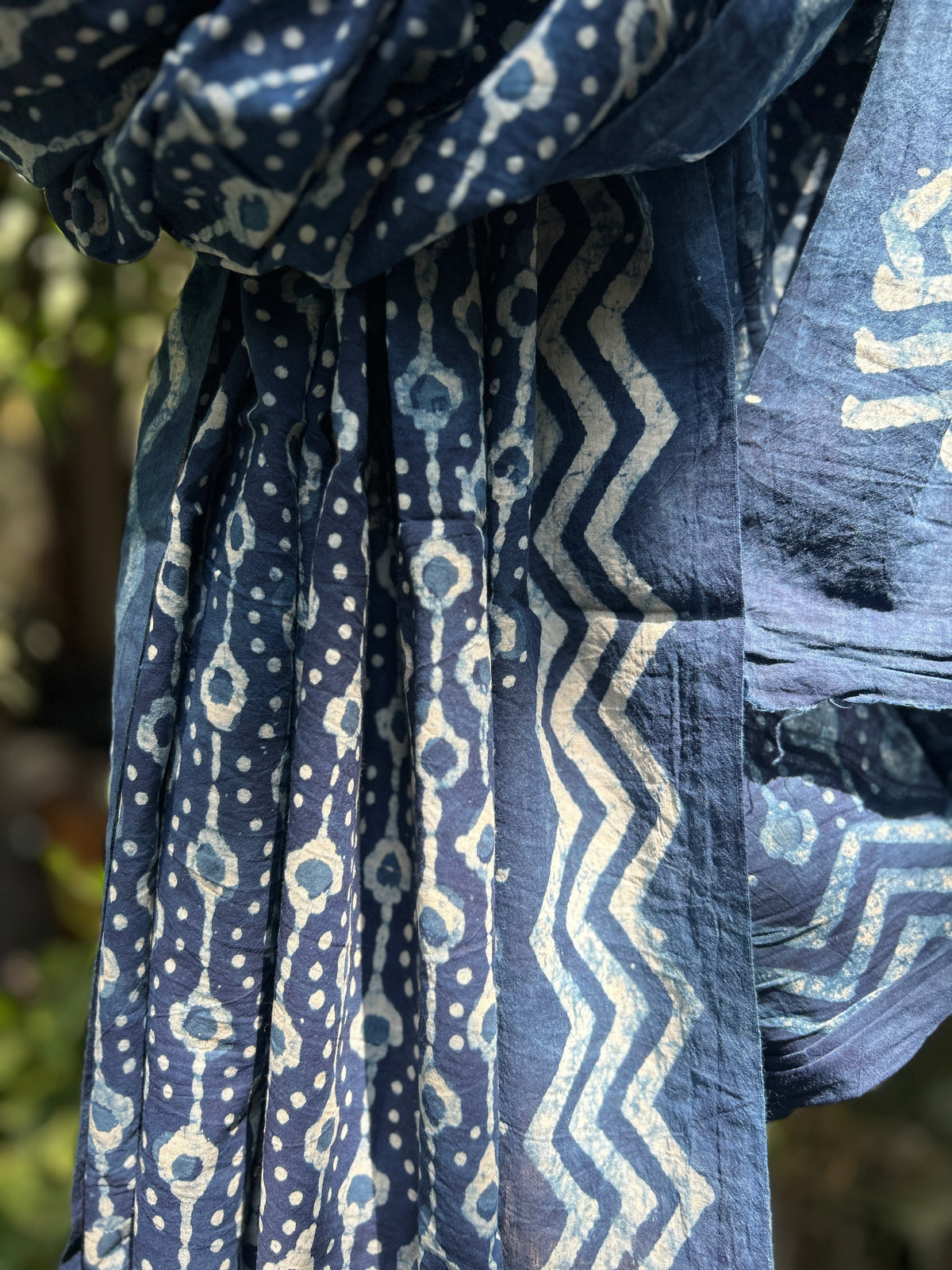 Block Printed Cotton Stole