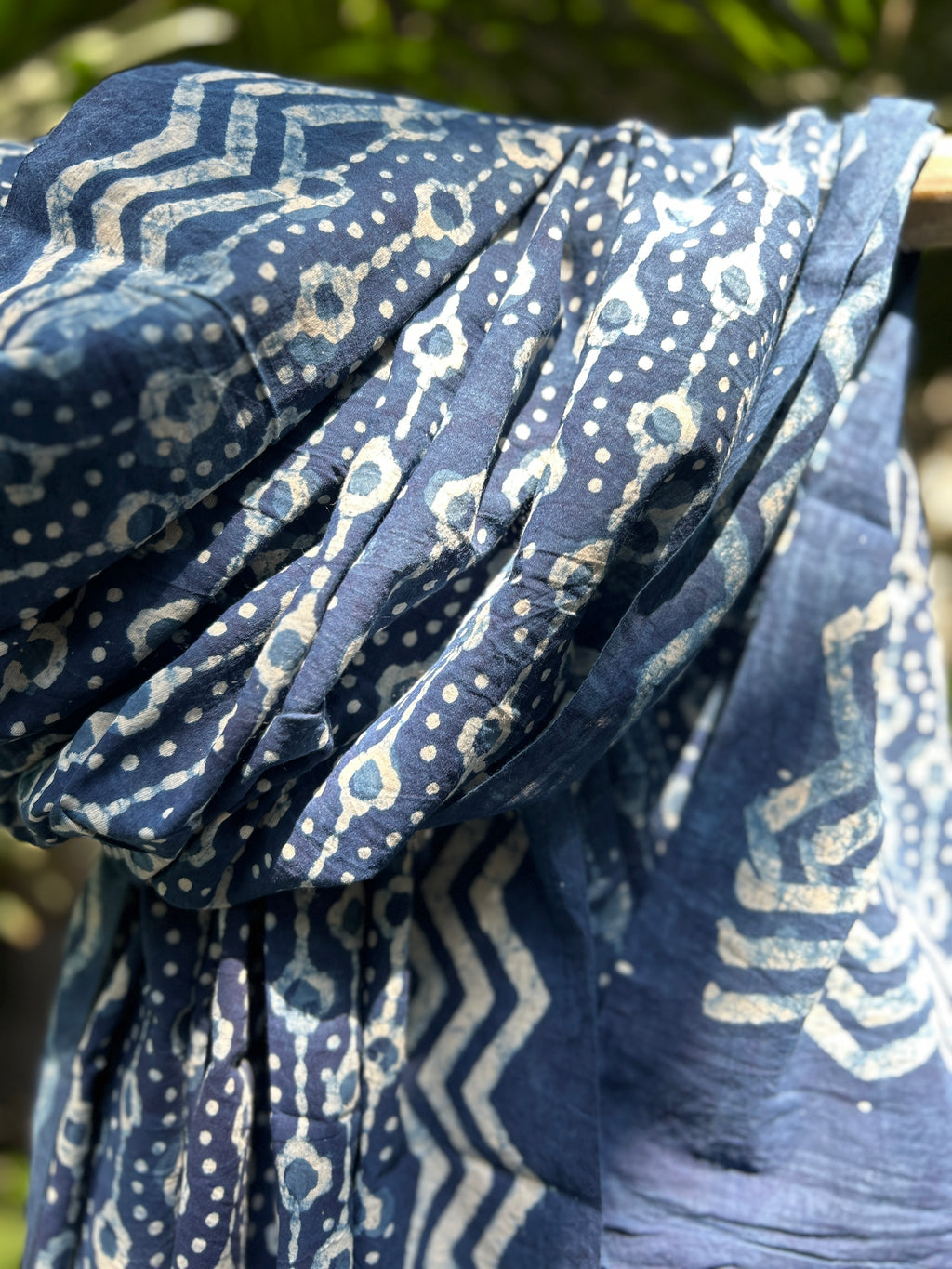 Block Printed Cotton Stole
