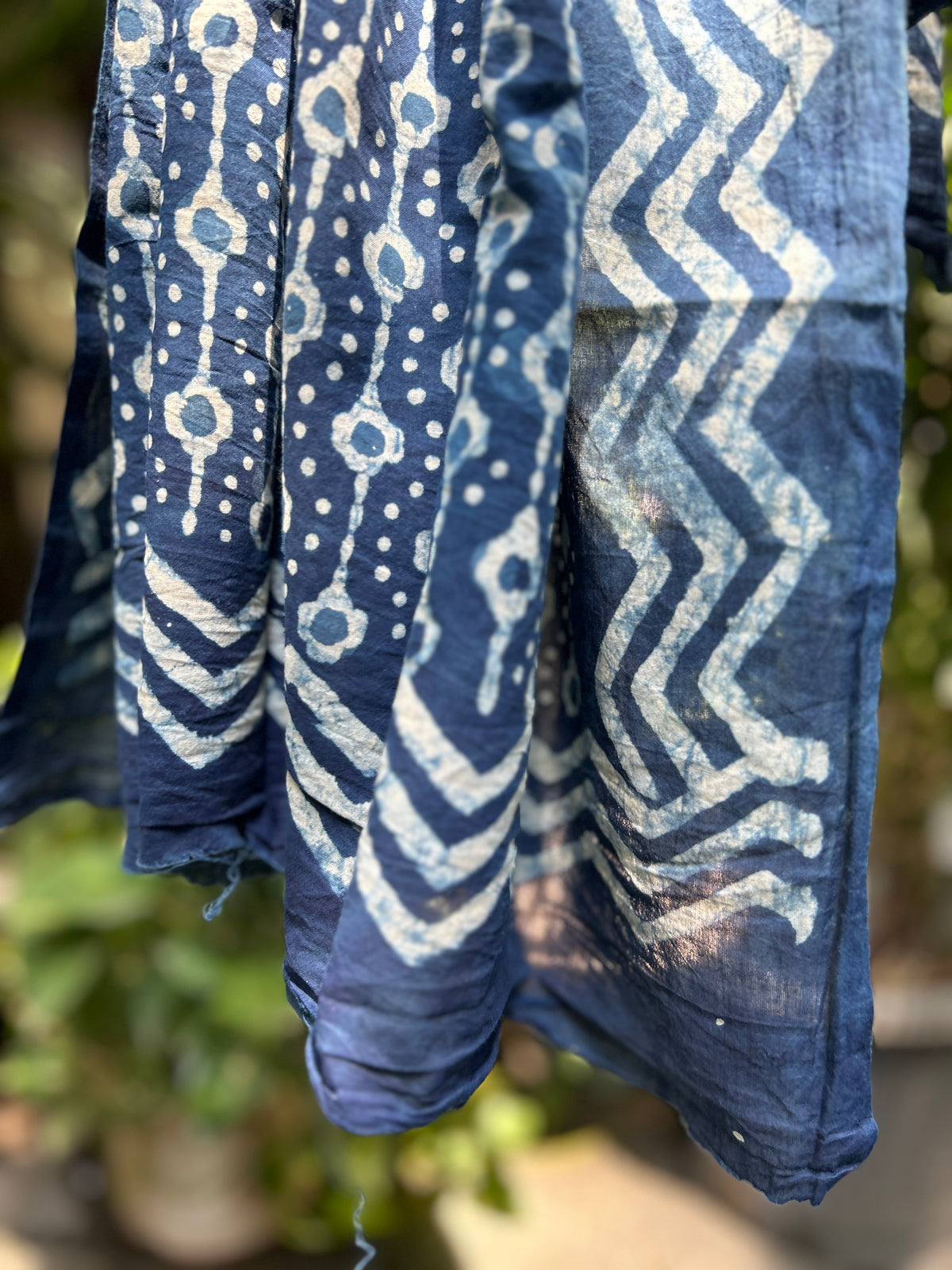 Block Printed Cotton Stole