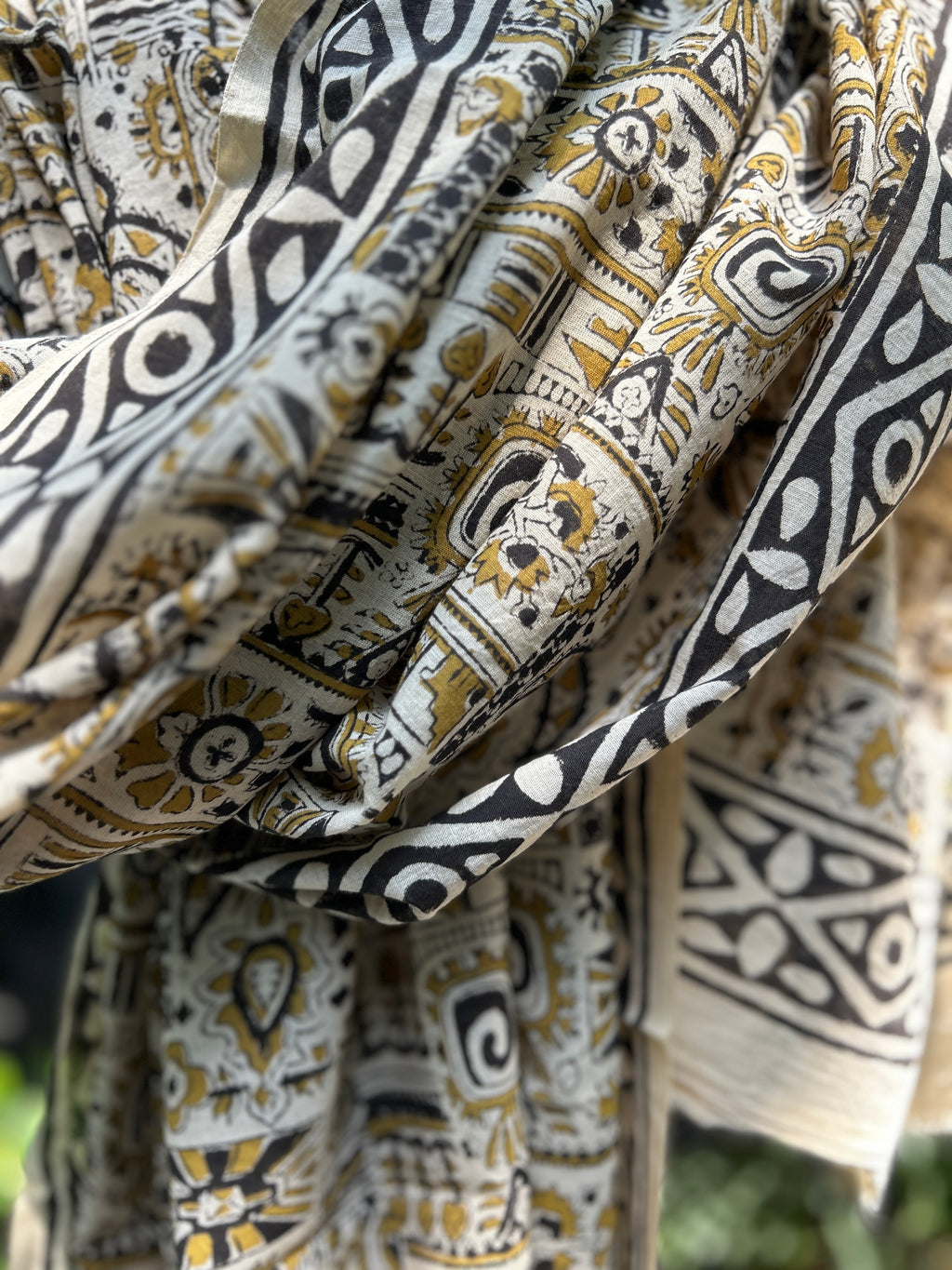 Block Printed Cotton Stole