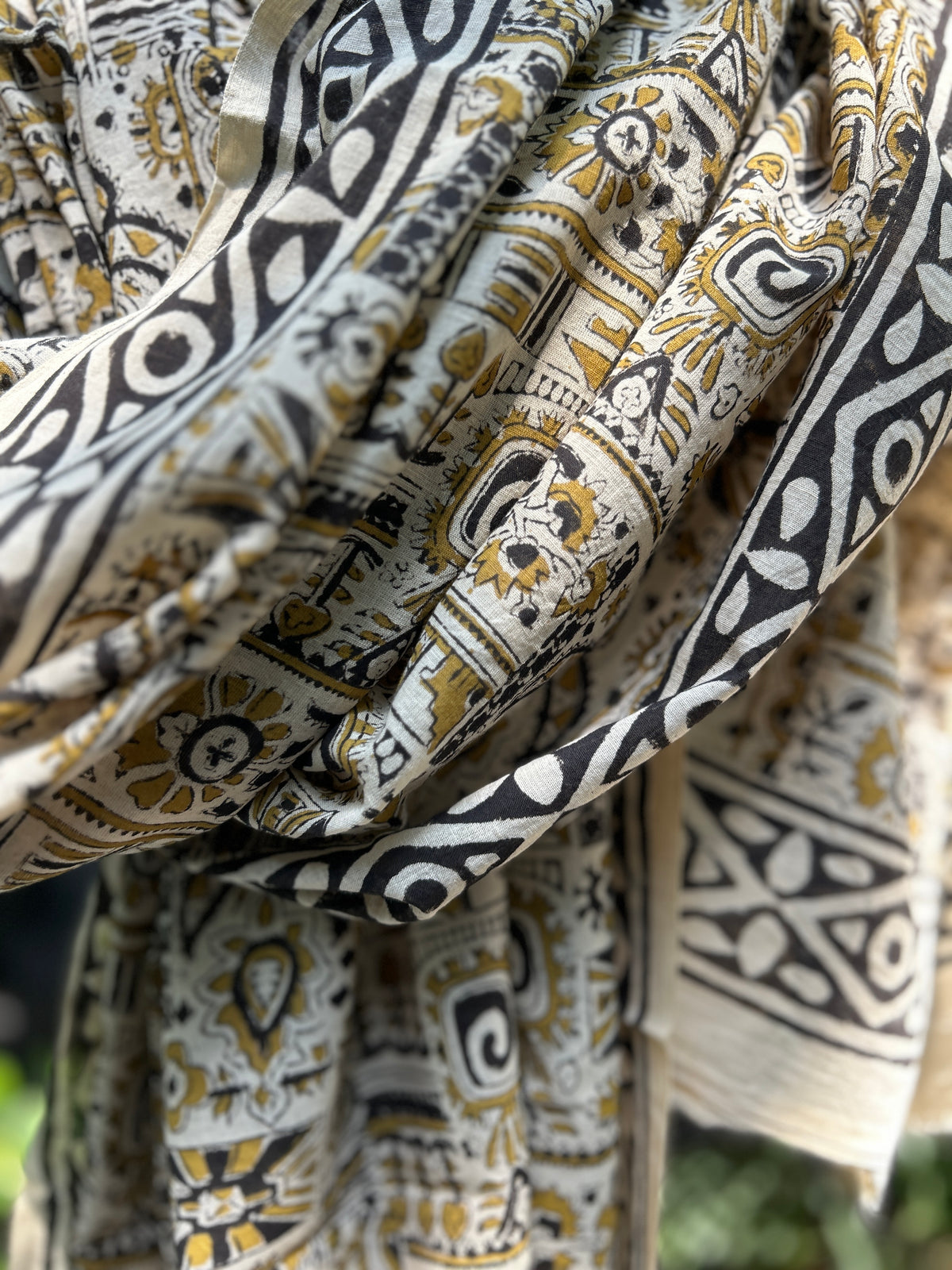 Block Printed Cotton Stole