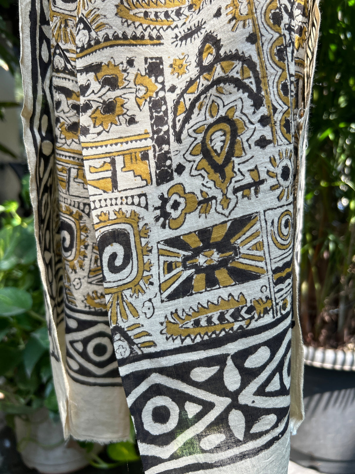 Block Printed Cotton Stole