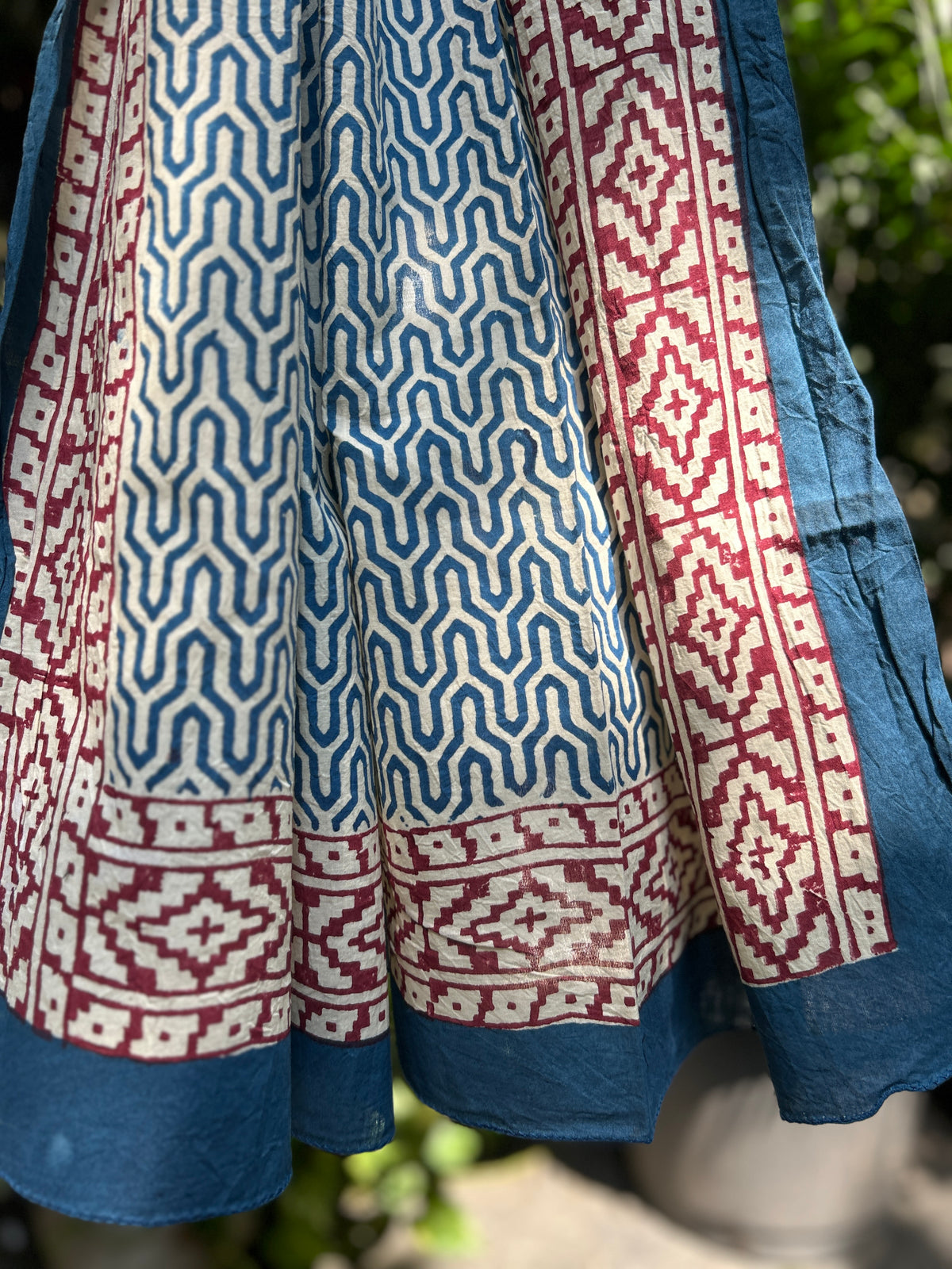 Block Printed Cotton Stole