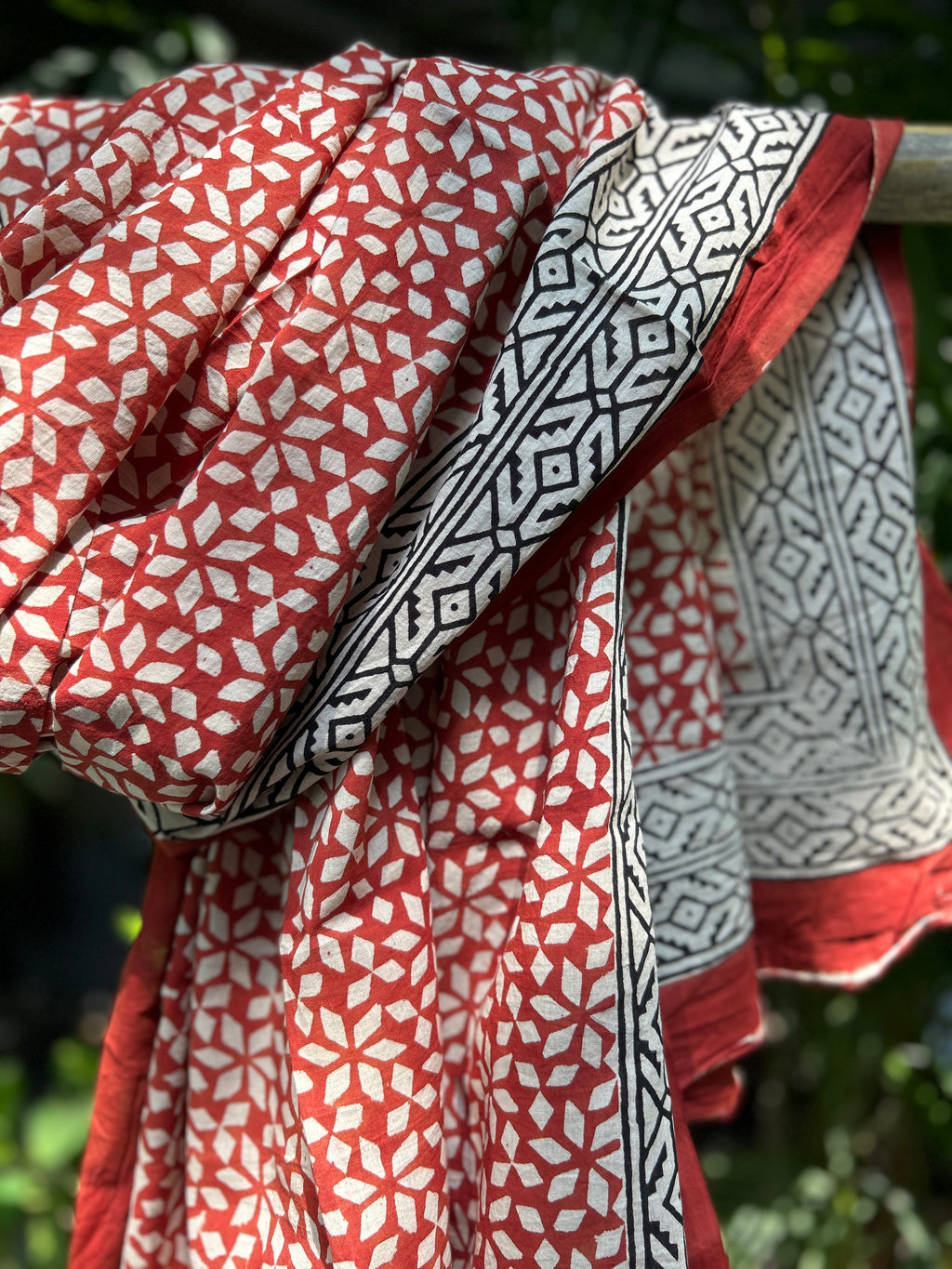 Block Printed Cotton Stole