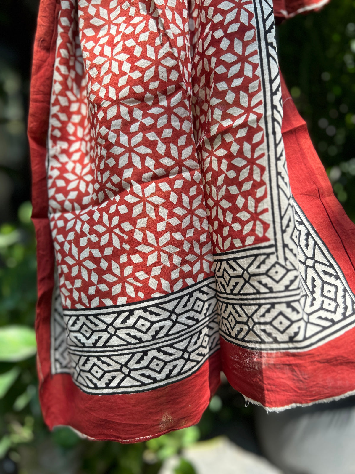 Block Printed Cotton Stole