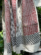 Block Printed Cotton Stole