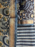 Vanaspati Maheshwari Silk Dress Material - Blue