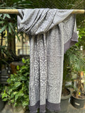 Kashmiri Stole-cum-Shawl - Grey