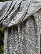Kashmiri Stole-cum-Shawl - Grey