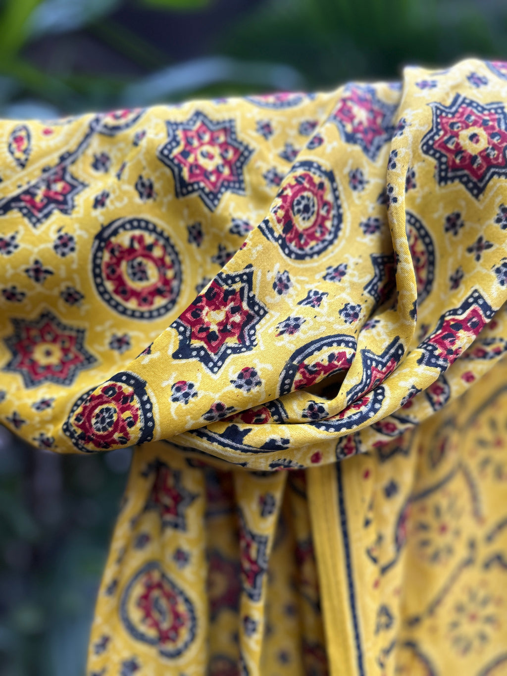 Modal Silk Ajrakh Stole