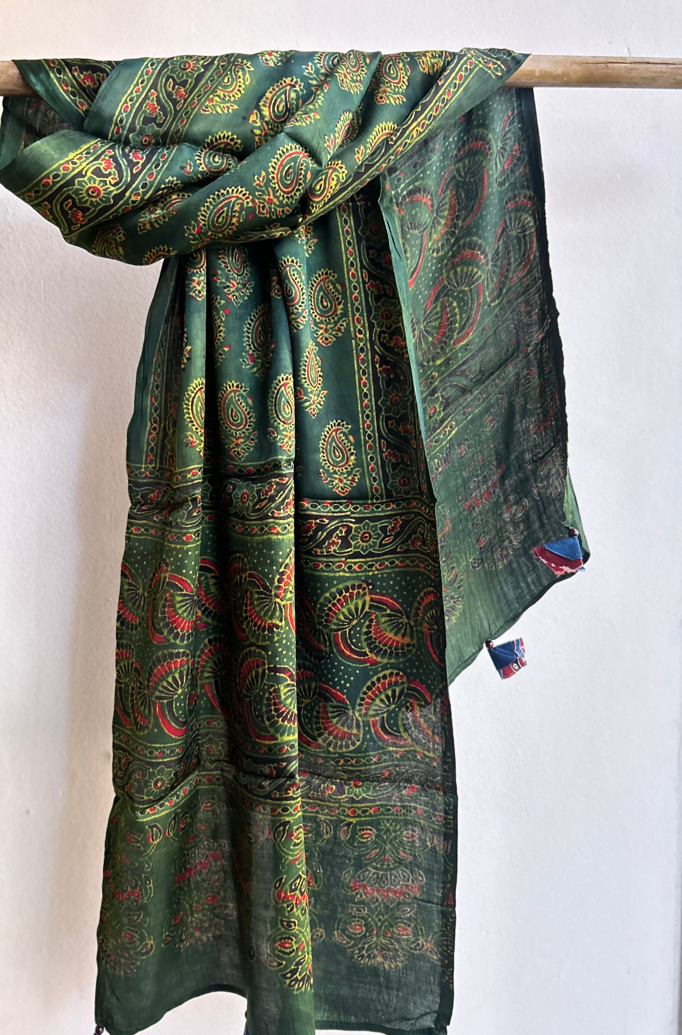 Modal Silk Ajrakh Stole