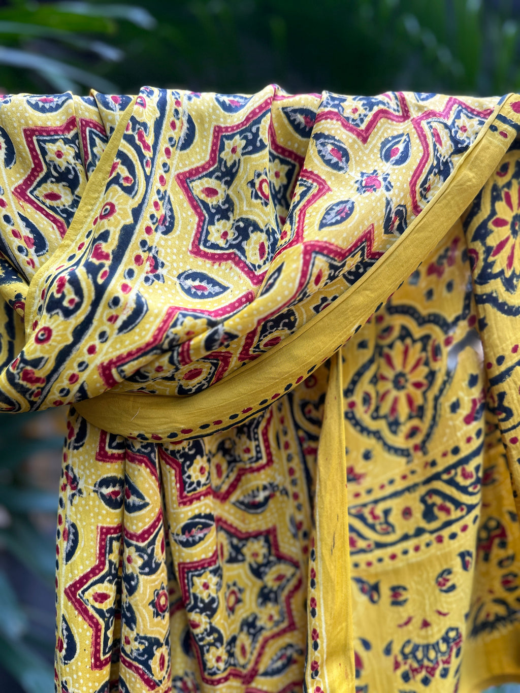 Modal Silk Ajrakh Stole