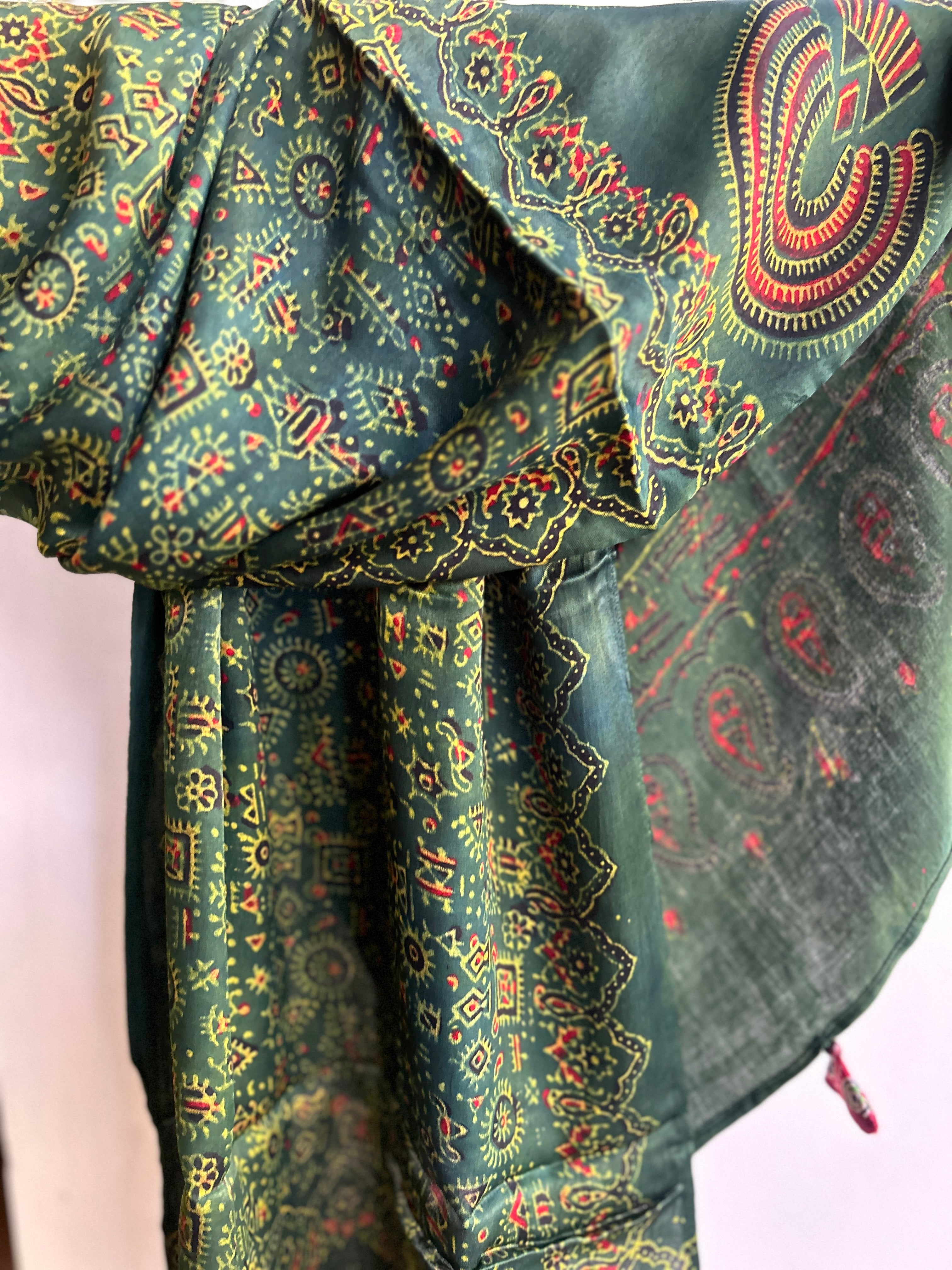 Modal Silk Ajrakh Stole