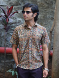 Men's Casual Shirts - Kalamkari