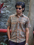 Men's Casual Shirts - Kalamkari