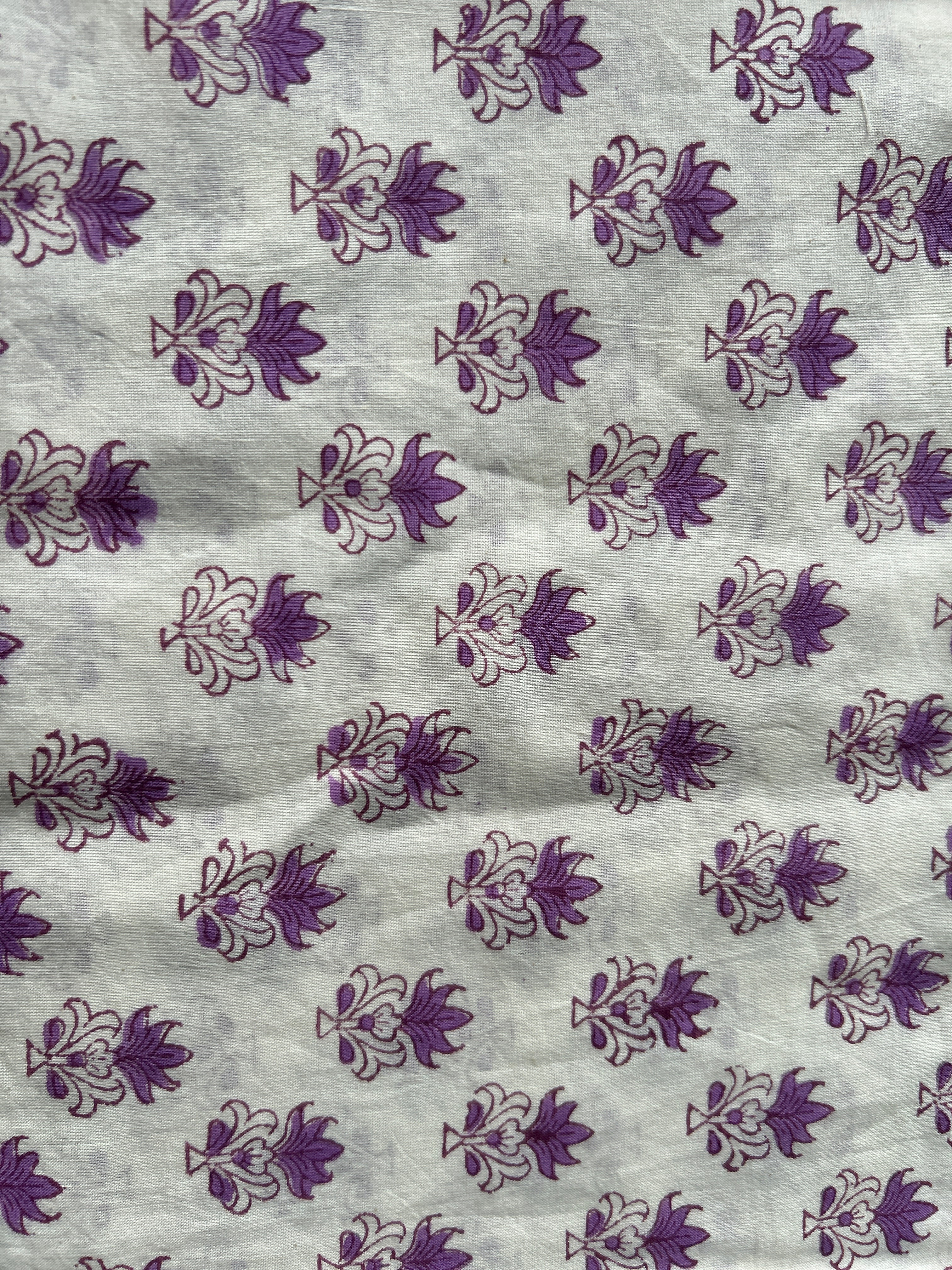 Chanderi Suit Set - Purple