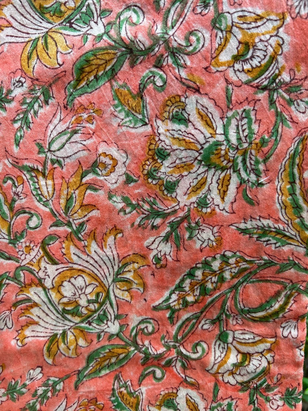 Chanderi Suit Set - Peach