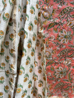 Chanderi Suit Set - Peach