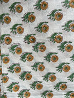 Chanderi Suit Set - Peach