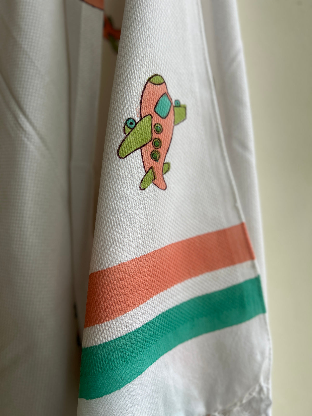 Waffle Kids Bath Towel - Aeroplane