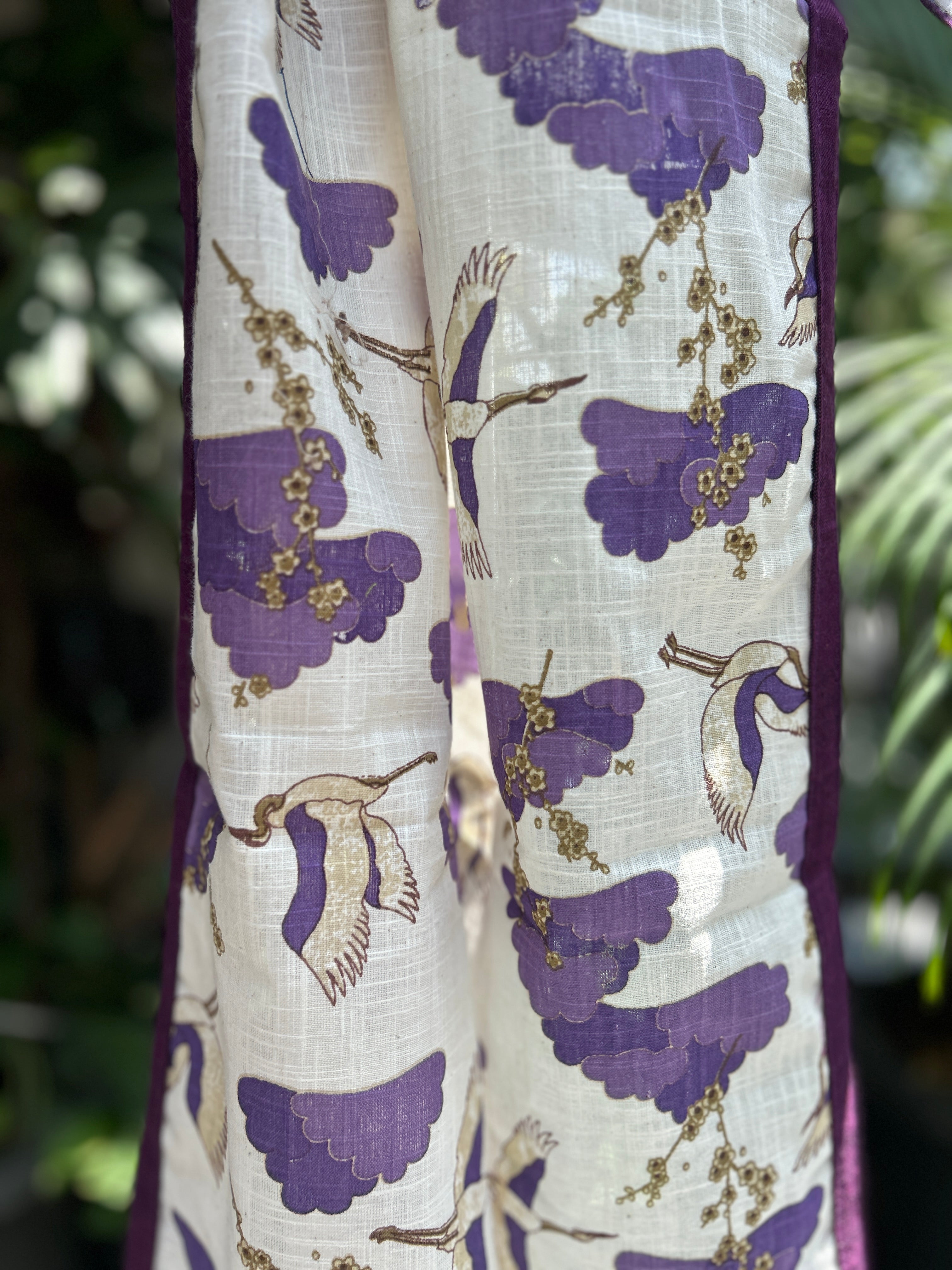 Cotton Stole - Purple