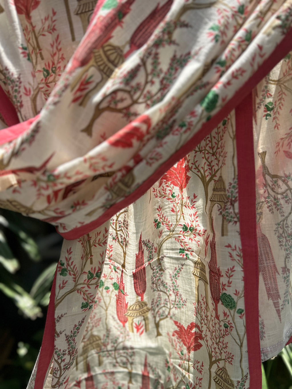 Cotton Stole - Pink