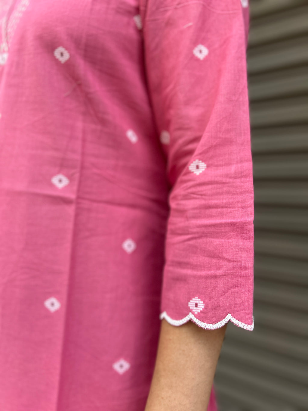 Woman's Casual Dress - Pink