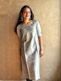 Woman's Festive Kurta - Grey