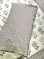 Baagh Superking Bedsheet - Grey