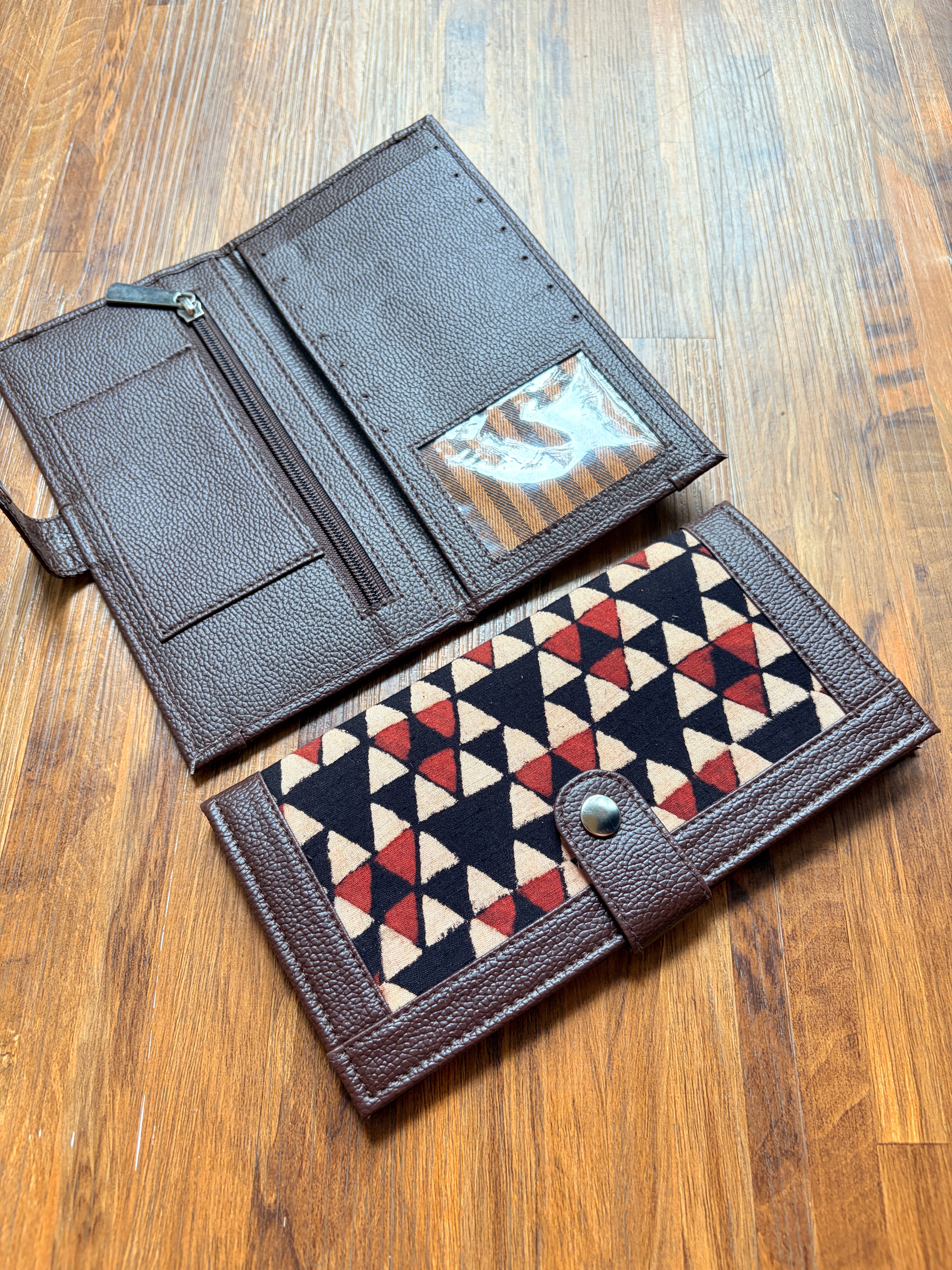 Wallet - Medium - Black & Brown