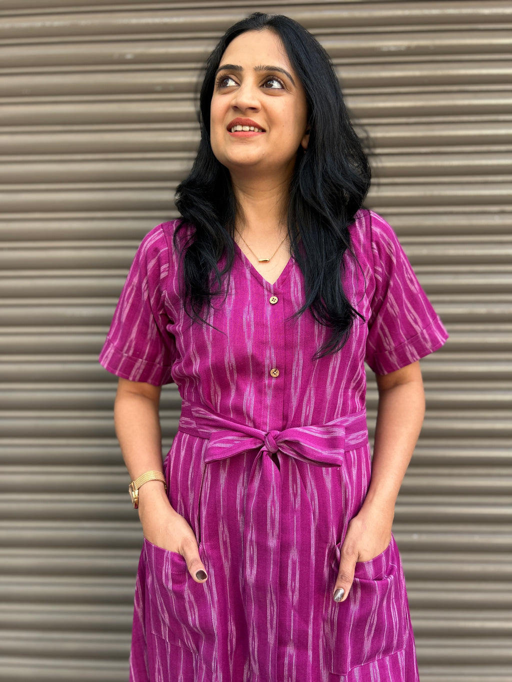 Woman's Casual Dress - Green