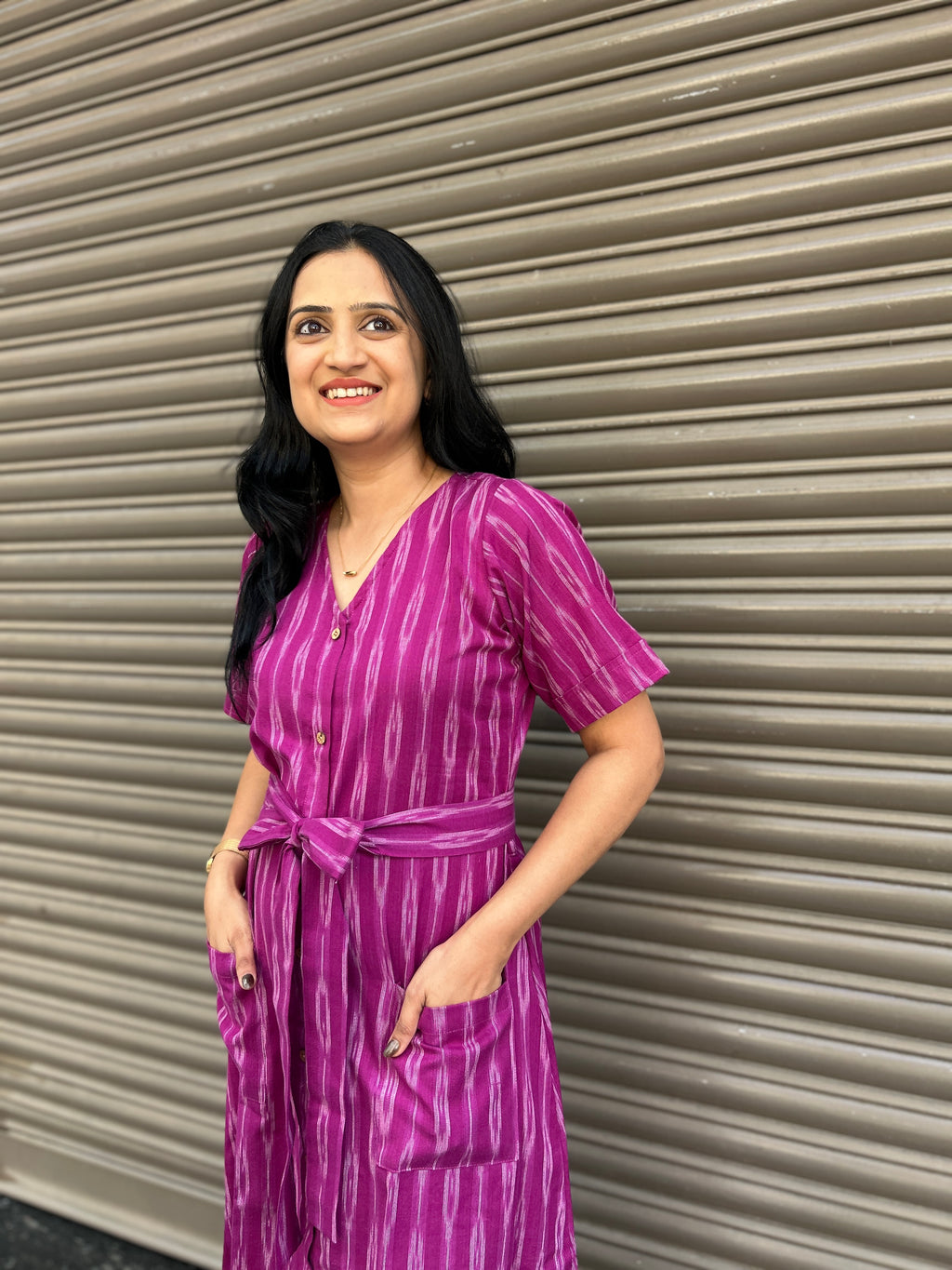 Woman's Casual Dress - Green