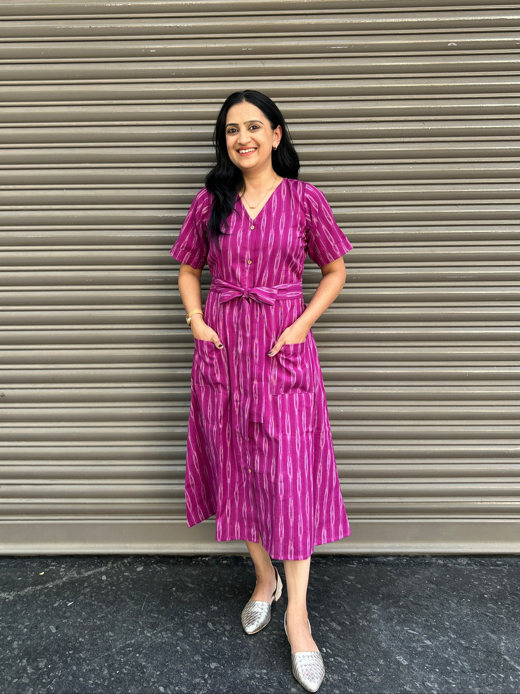 Woman's Casual Dress - Green