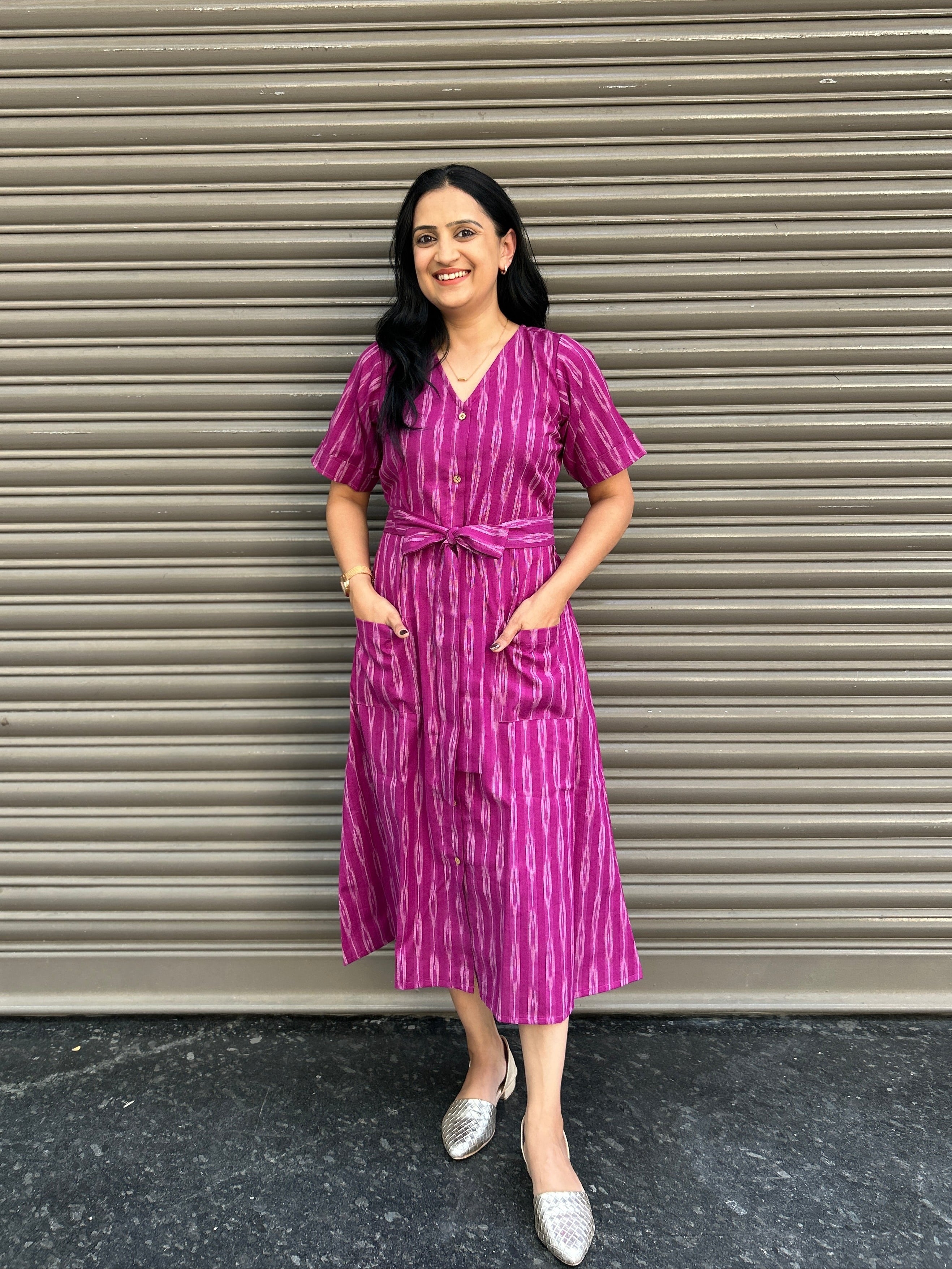 Woman's Casual Dress - Green