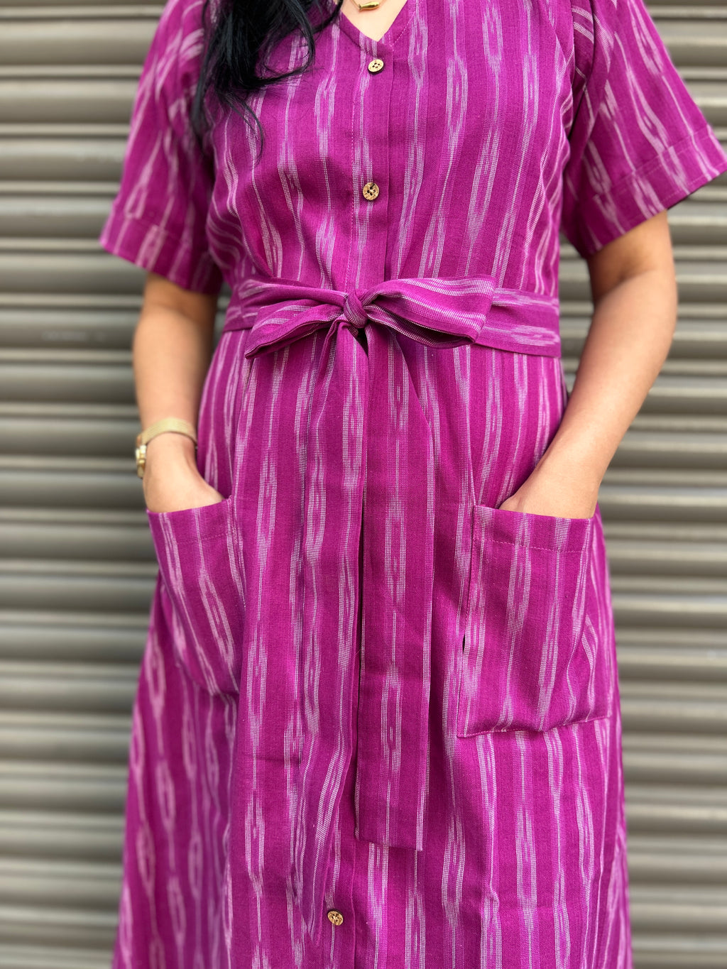 Woman's Casual Dress - Green