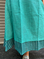 Woman's Casual Dress - Teal
