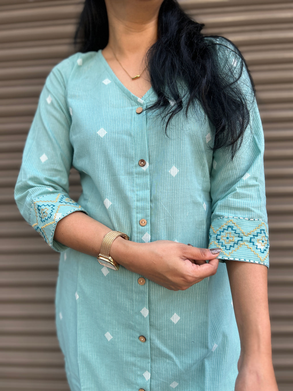 Woman's Co-Ord Set -  Light Blue