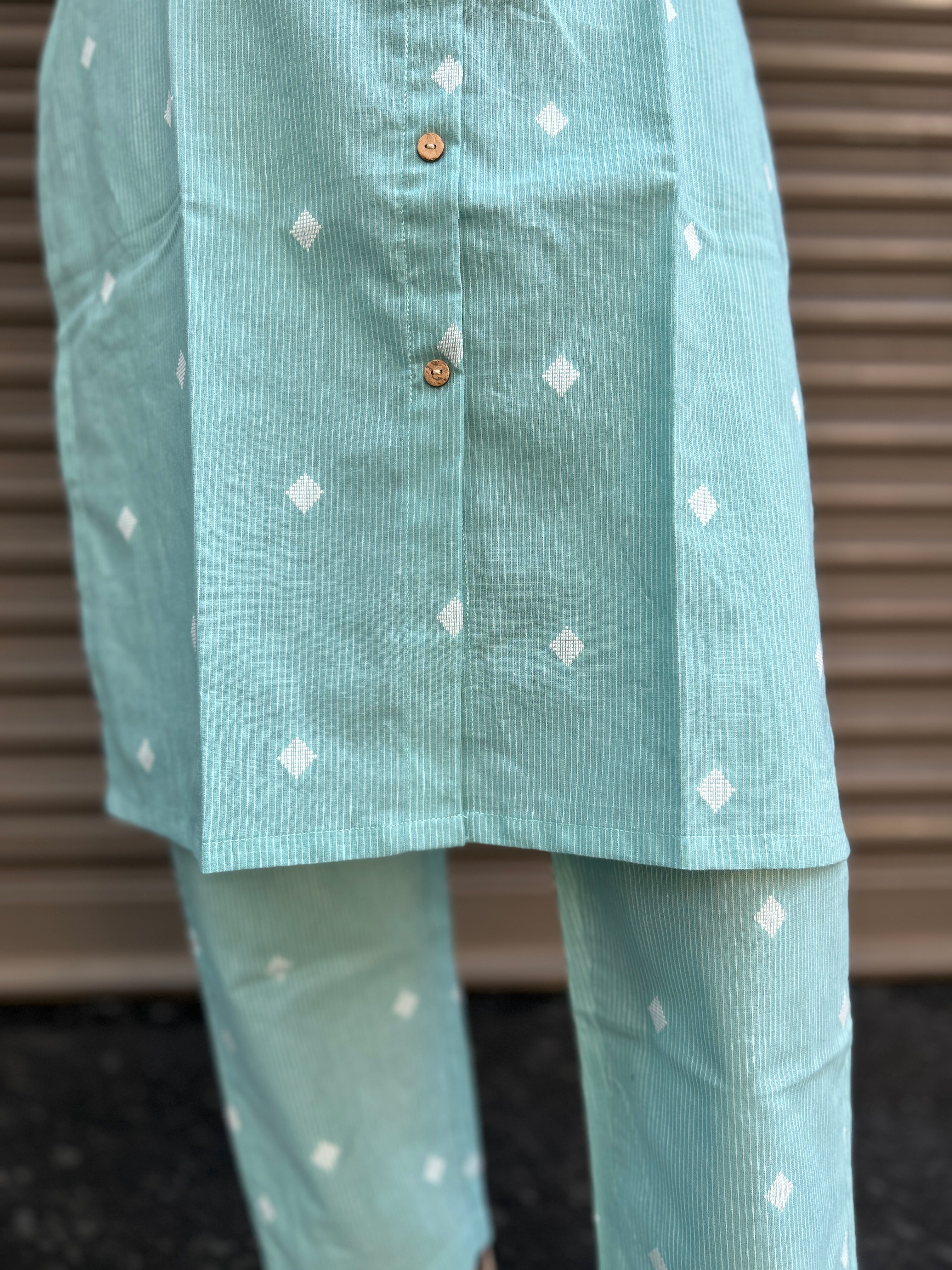 Woman's Co-Ord Set -  Light Blue
